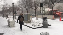 Snowfall blasts through New York City as polar vortex hits tri-state area