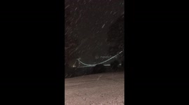 Snow arrives in Bristol