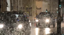 Snow batters central London as polar freeze sweeps across Britain
