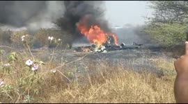 India’s French-made supersonic fighter jet crashes during test flight