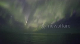 ABFAB AURORA PULSATION IN ICELAND REALTIME VIDEO
