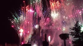 Disneyland Paris Fireworks Grand Finale