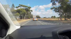 Near deadly collision