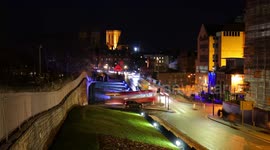 Rush Hour Time Lapse In York City