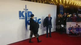 Patrick Stewart arrivers at The Kid Who Would Be King, London, UK