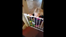 Harriett,  I said I was giving her present away as she didn't like it!!!
