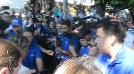 Carlos Calleja of the ARENA party issues his vote