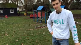 How not to greet your mates