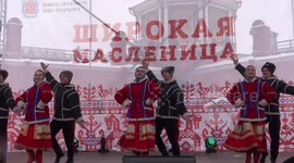 Maslenitsa 2018 in St.Petersburg, Russia
