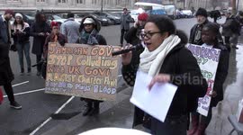 Emergency Demo Jamaica Govt - STOP Mays racist Charter Flight, London, Uk