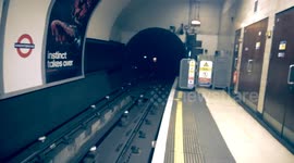 Ghost sighting? Commuter films 'the jumping man' of Knightsbridge Underground station