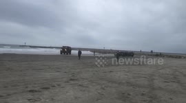 Sailboat Capsizes into Oceanside North Jetty Part 2