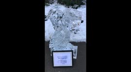 Pelican Ice Sculpture