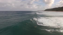 Riding GIANT waves in Hawaii, Oahu, North Shore