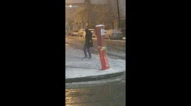 New yorkers loves any weather