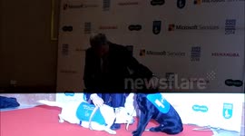 Lucy Watson and Adrian Charles attend the Guide Dog of the Year Awards