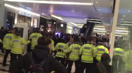Chaos as 76 arrested at London Westfield