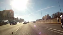 Multi-car crash at rally in memory of Paul Walker in Atlanta
