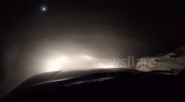 Snow Storm 'Weather Bomb' Thingvellir Iceland - 11th December 2014