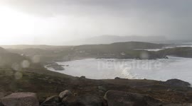 Big Waves Donegal Coast