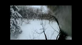 Squirrel Nabs My GoPro II (Canadian Winter Version)