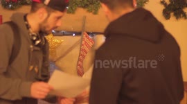 Santa Getting Framed (Prank)