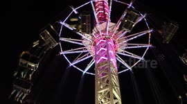 SKYRIDER new spinning spectacular attraction at Blackpool