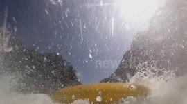 Whitewater wipeout
