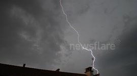 Close lightning Marseille