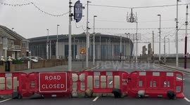 Roof ripped off Blackpool’s £20 million tram depot