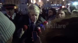 Boris and Clegg join Charlie Hebdo Vigil in London