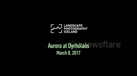 Aurora at Dyrhólaey 08.03. 2017