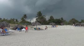 Tornado in Varadero, Cuba - August 2nd, 2013