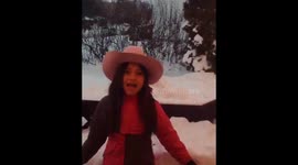 Isis wrote a song about the horrible cold we are having in North Dakota.