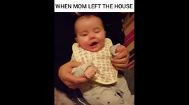 BABY GIVES MOM PIECE OF HER MIND