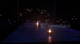 Ancient 'fire hockey' game lights up Mayan archaeological site