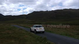 Drivers Unexpected Battle With Hardknott and Wrynose Pass - Lake District