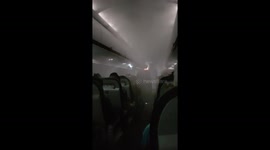 Jetstar catches smoke on flight over bali Indonesia