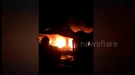 Major explosions at illegal Chinese firework shop kill five