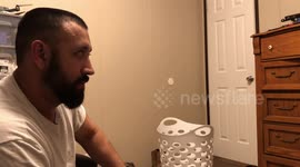 Sheath knife flip challenge.