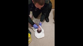 Newborn baby delivered on bathroom floor at North London home after surprise contractions