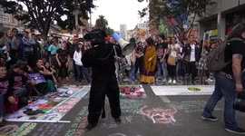 Anti-bullfighting protest