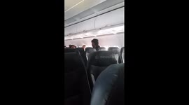 People going crazy on spirit flight from Dallas to denver