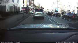 Idiot DPD Driver Parking