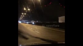 The longest traffic on the M25 motorway after an accident.