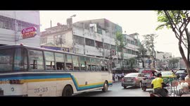 Traders prepare for Valentine's Day at Bangkok's 200-year-old, 24 hour flower market (with royalty free music)