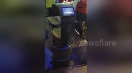 Futuristic hotpot restaurant staffed by robots opens in China