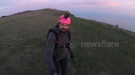 Aerials off of Beachy head