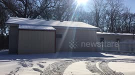 670cc golf cart first snow
