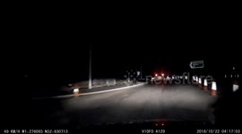 Cones hit into path of cam car by lorry